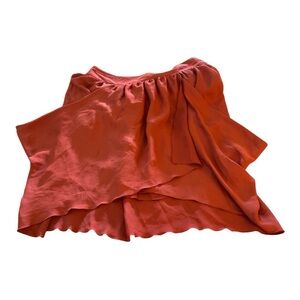 Vivienne Tam coral slouch skirt new with tags size 12